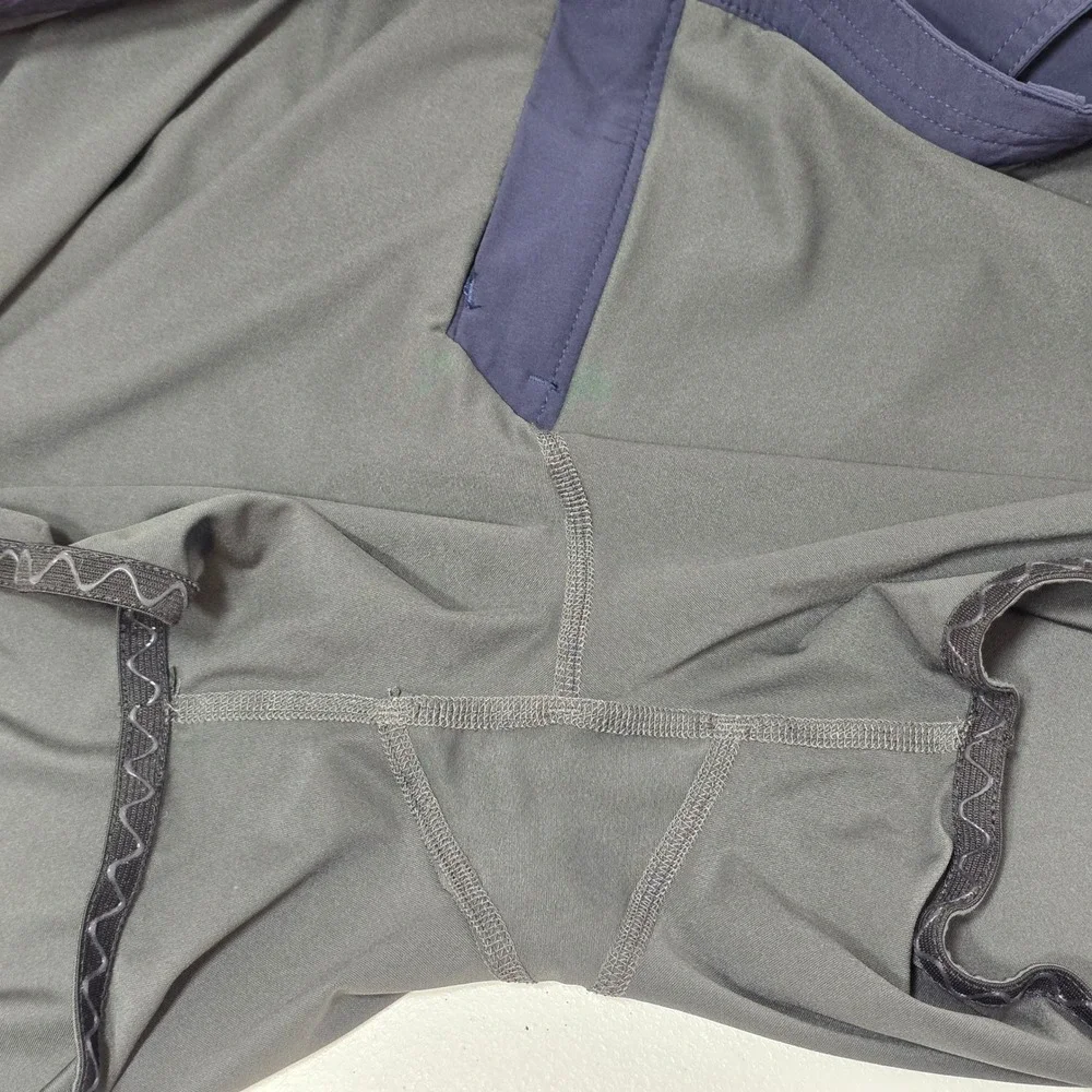 Eddie Bauer Travex Navy Blue‎ Skort Womens 16 Hiking Travel Active 21551044